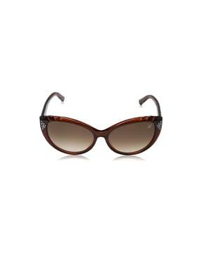 uv-protected cat-eye sunglasses-sk0055 58 45f