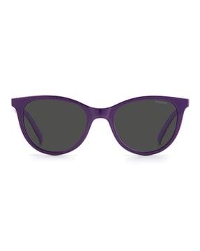 uv-protected full-rim cat-eye sunglasses - 204866