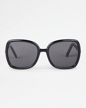 uv-protected rectangular sunglasses