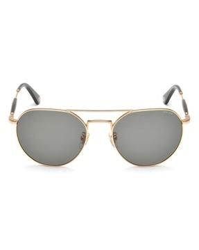 uv-protected round sunglasses-splf14k55300ysg