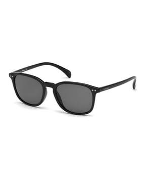 uv-protected round sunglasses-tb9066 52 01d