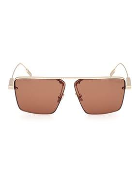 uv-protected square sunglasses-ez0245 61 32j