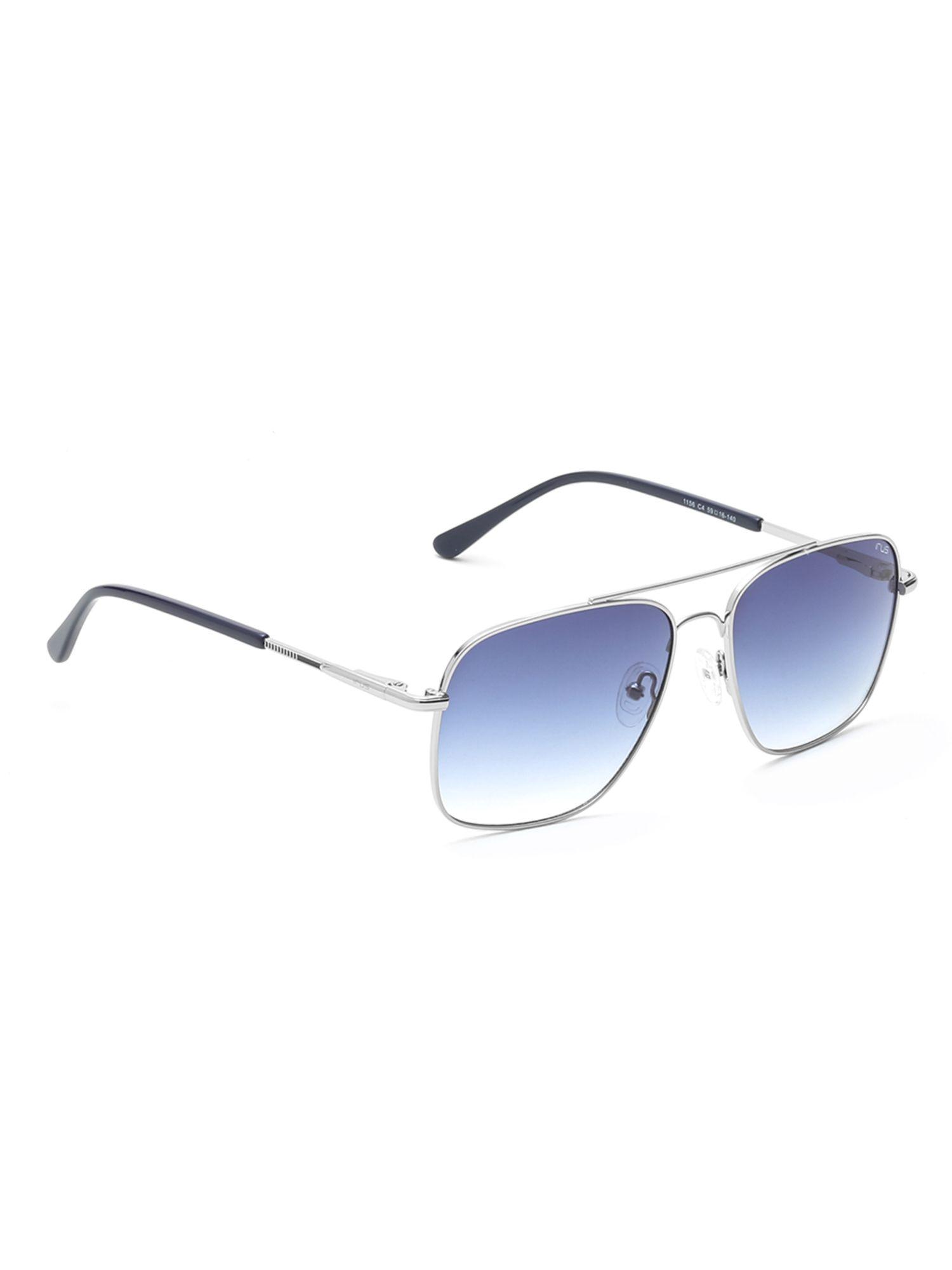 uv protected sunglasses for men with blue coloured gradient polycarbonate lens (59)