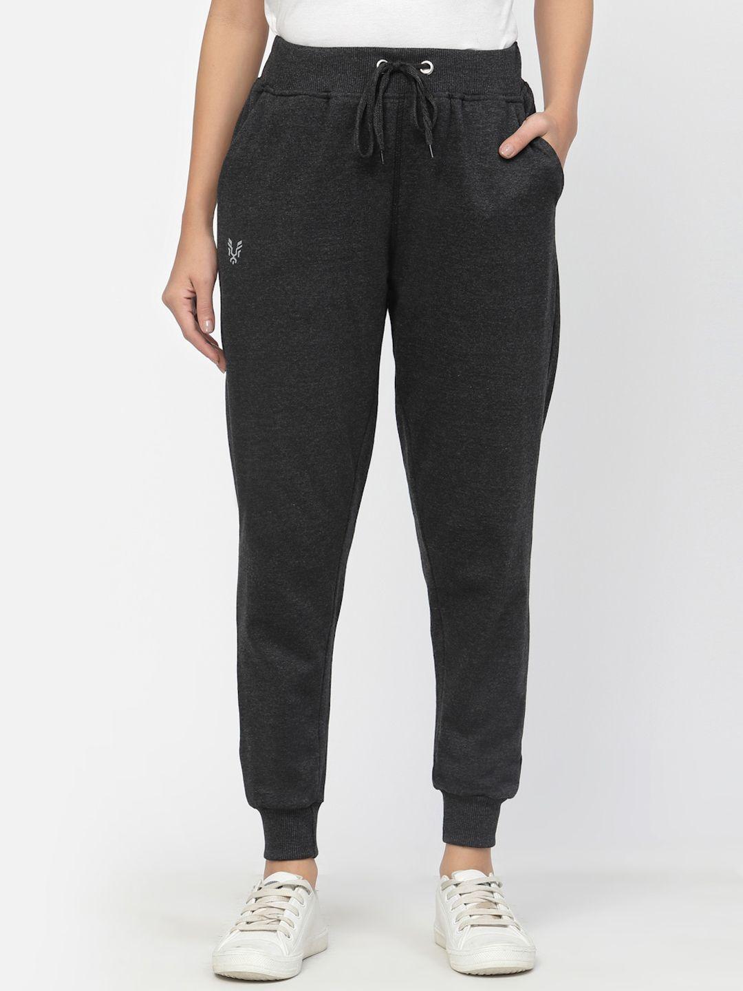 uzarus women regular fit cotton joggers