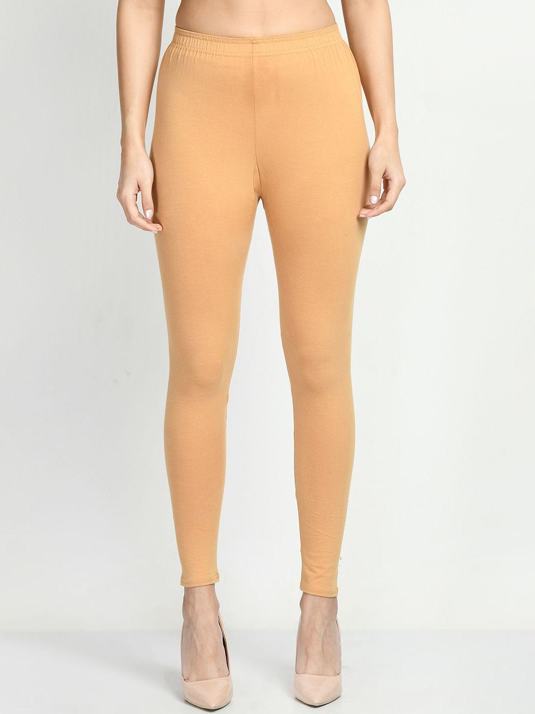 v&m women cotton slim fit ankle-length leggings