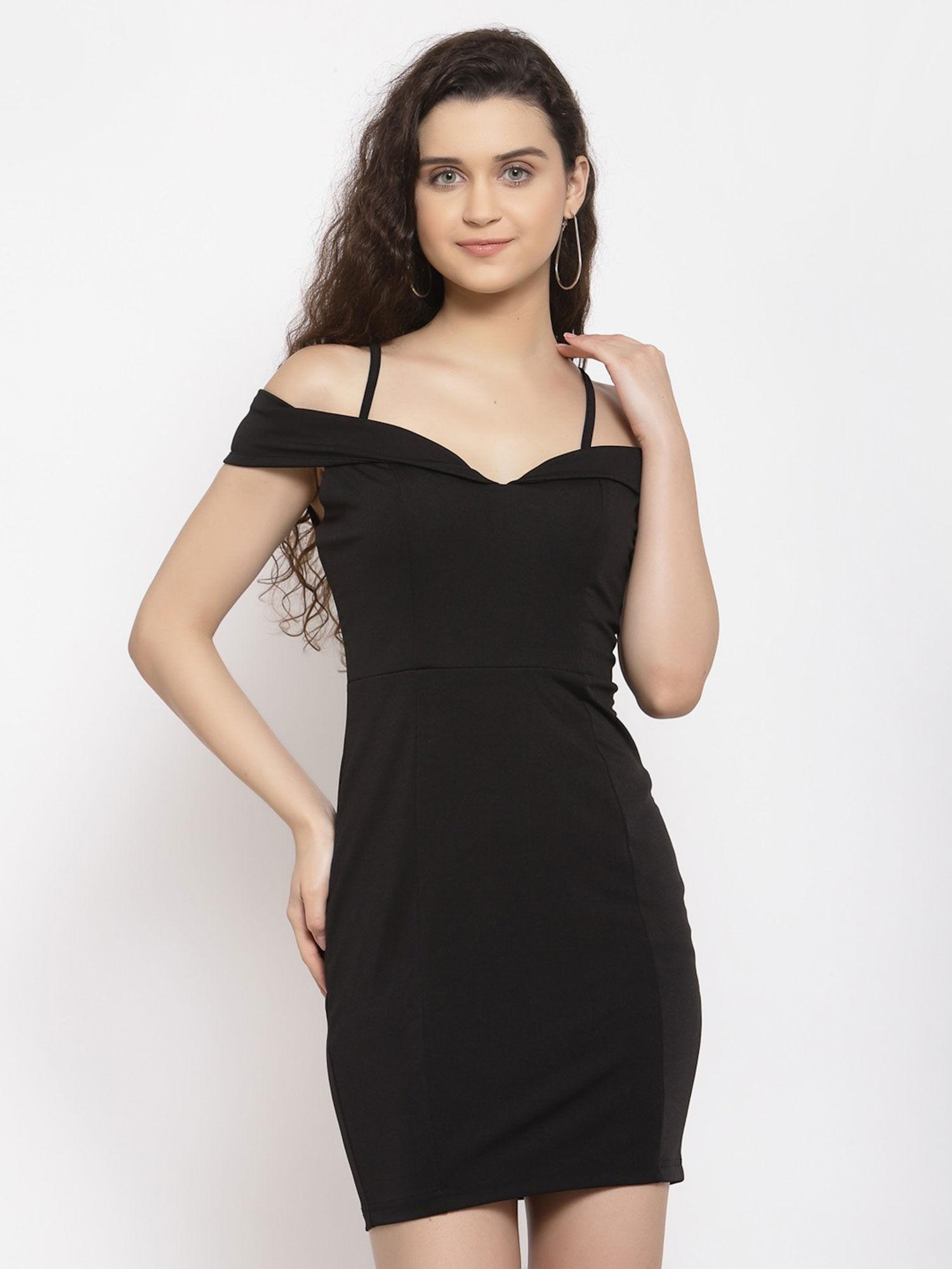 v-bar bardot bodycon dress