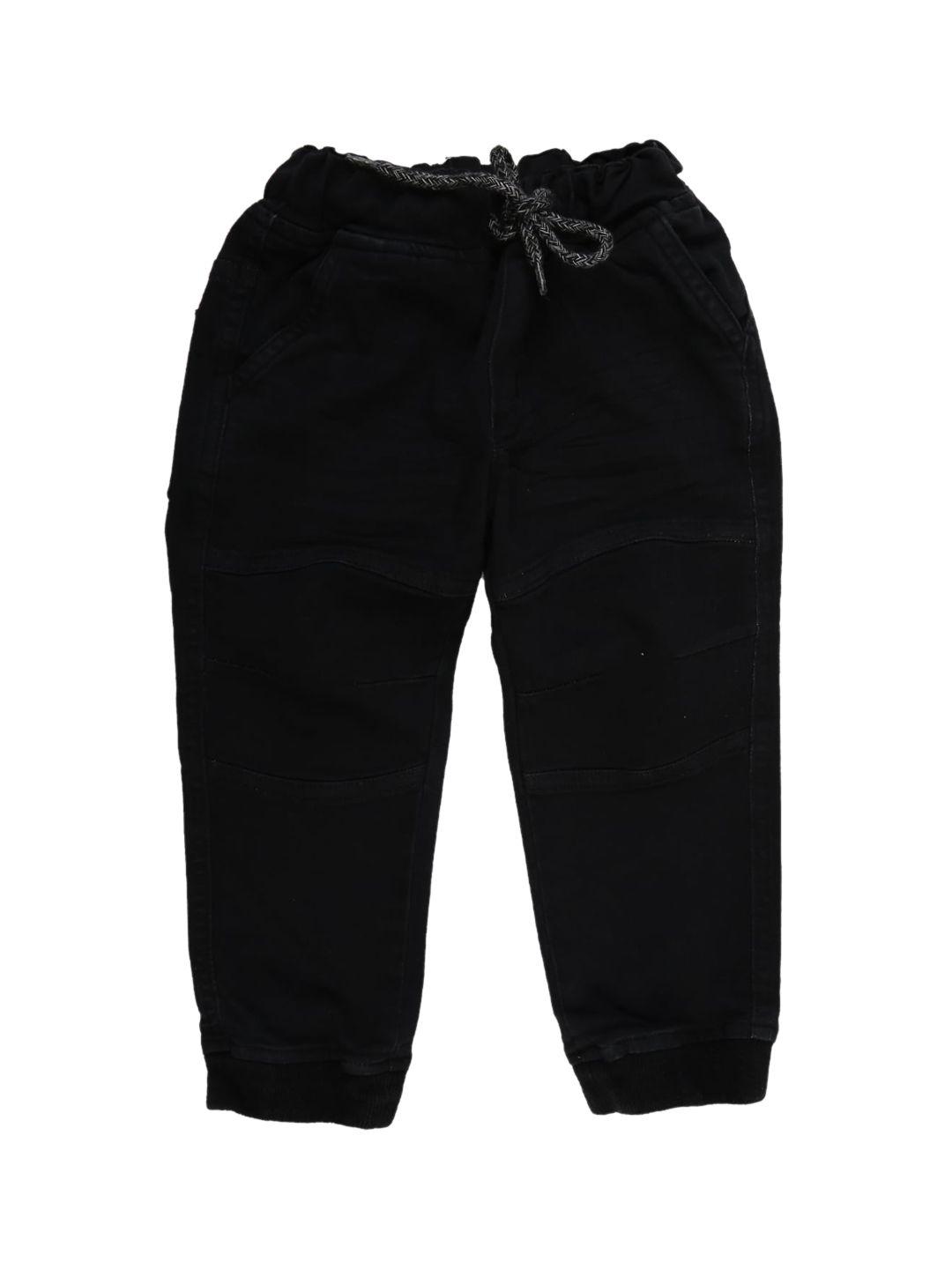 v-mart boys black joggers trousers