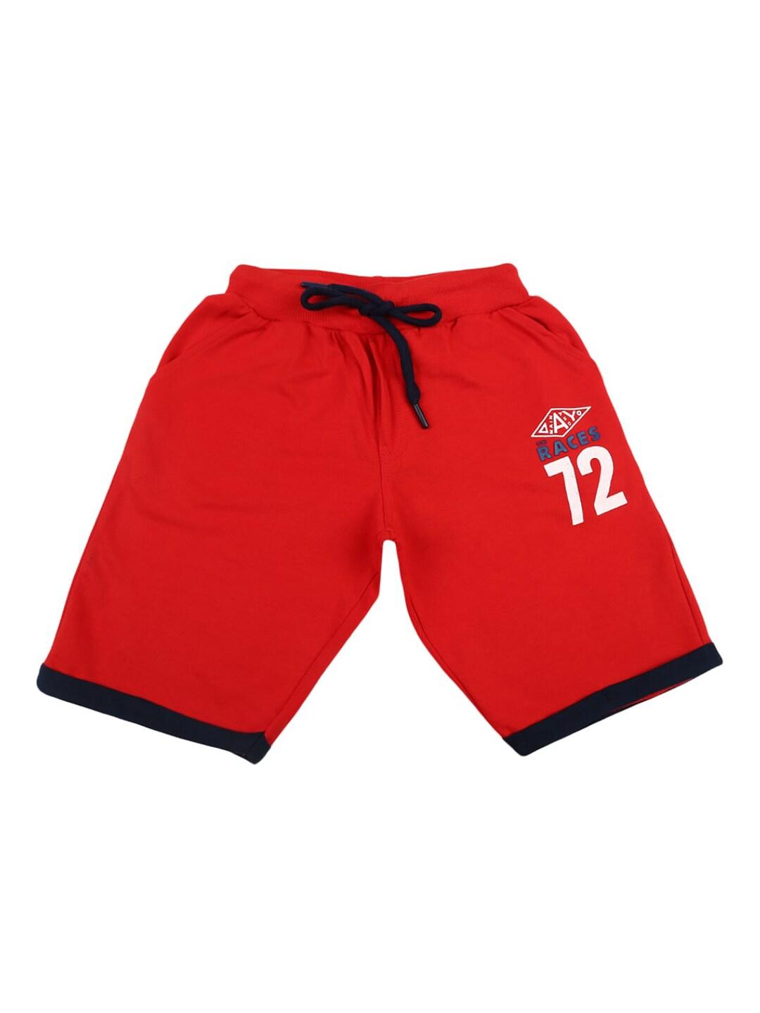 v-mart boys red shorts