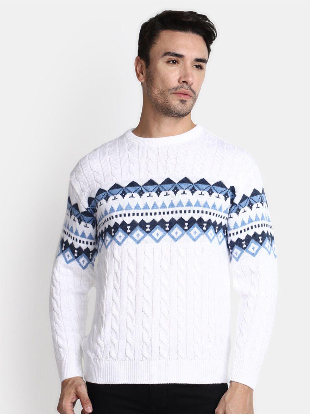 v-mart cable knit cotton pullover sweaters