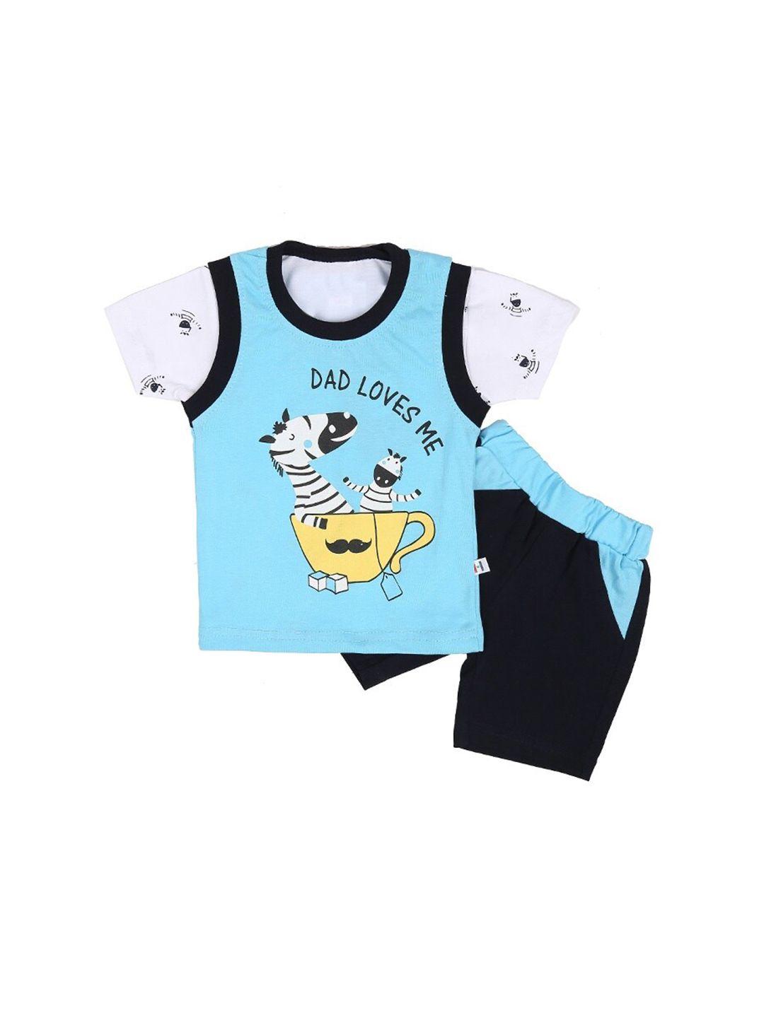 v-mart-infants-printed-pure-cotton-t-shirt-with-shorts
