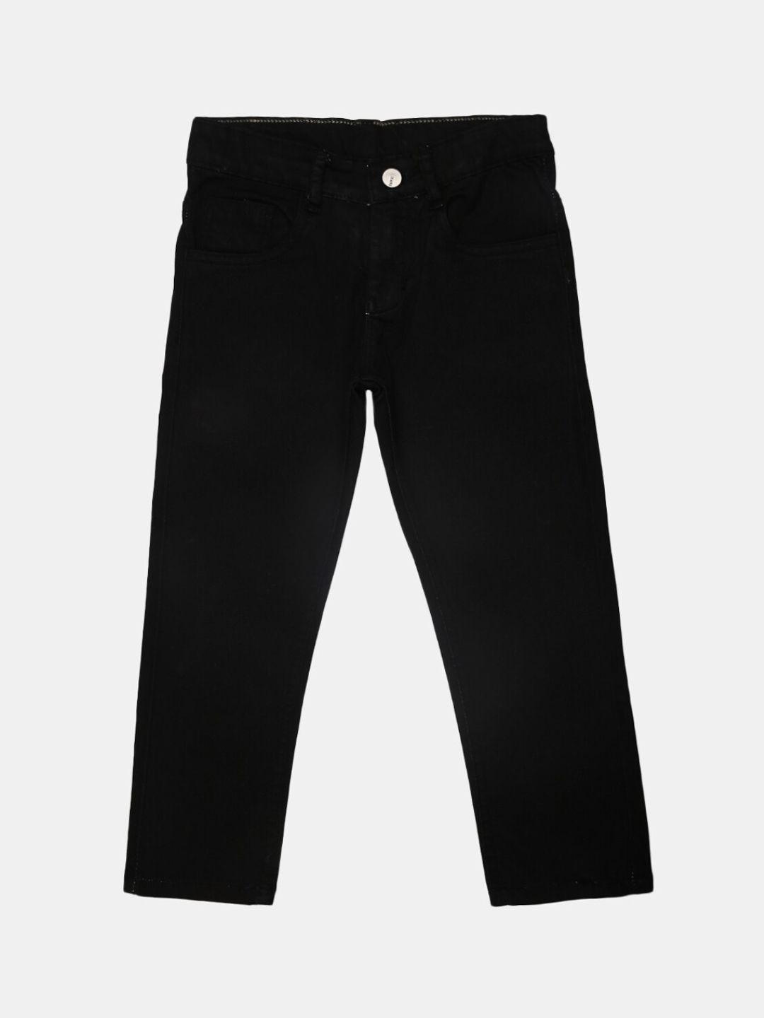 v-mart boys black classic chinos trousers