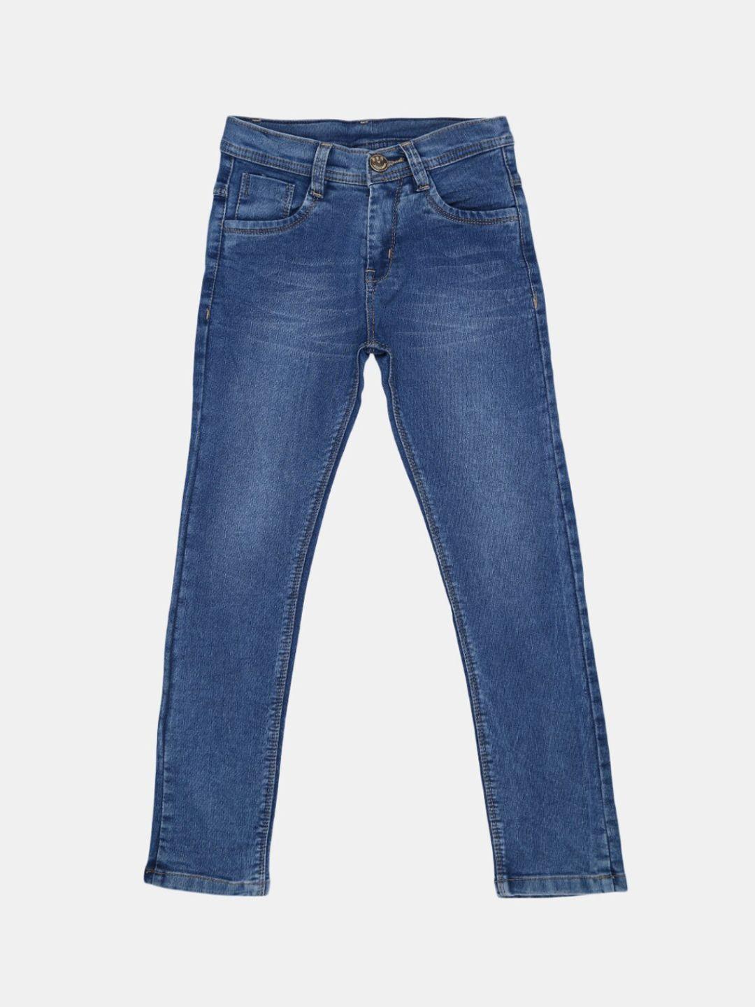 v-mart boys blue light fade stretchable jeans