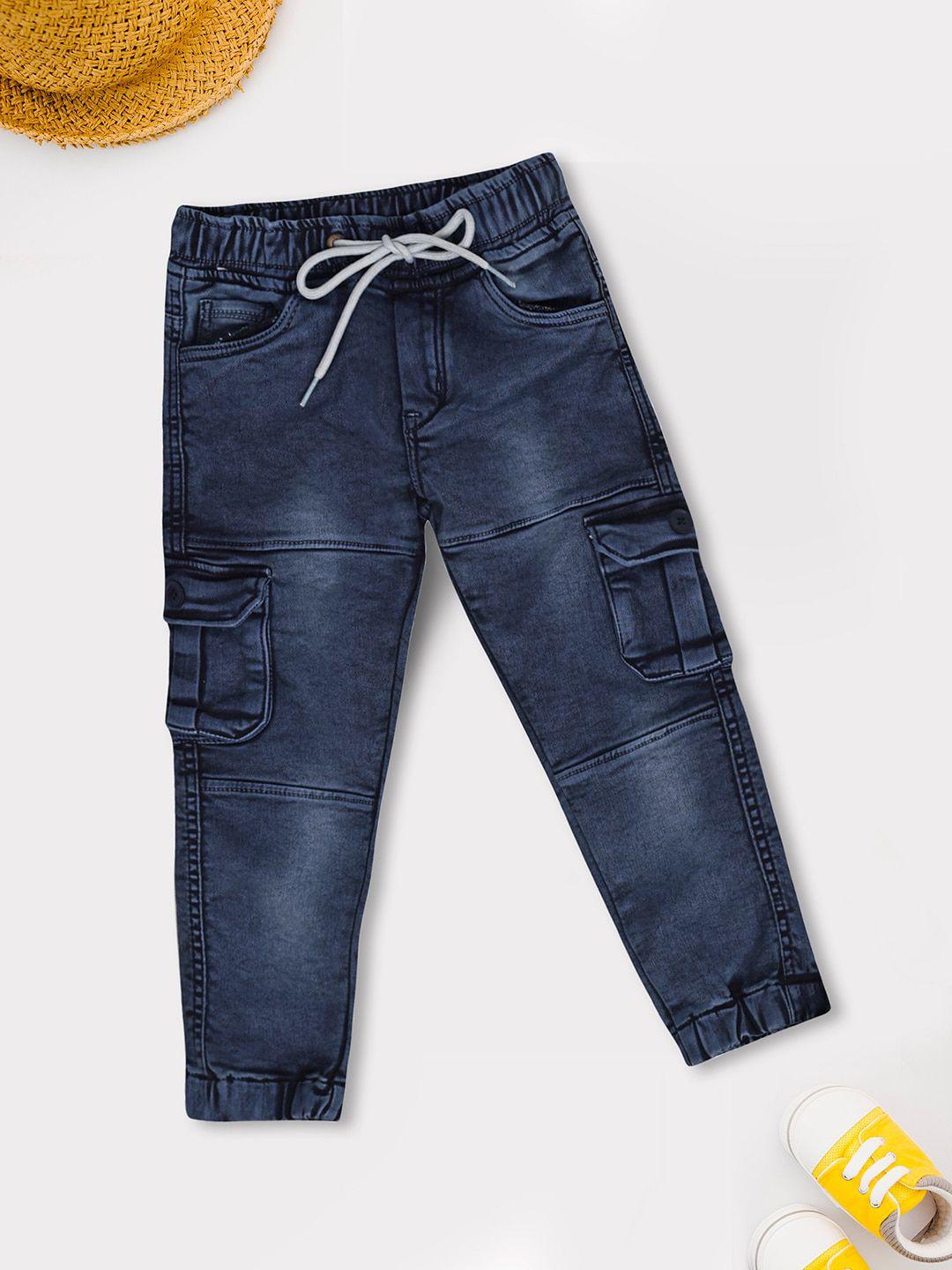 v-mart boys clean look light fade cotton jeans