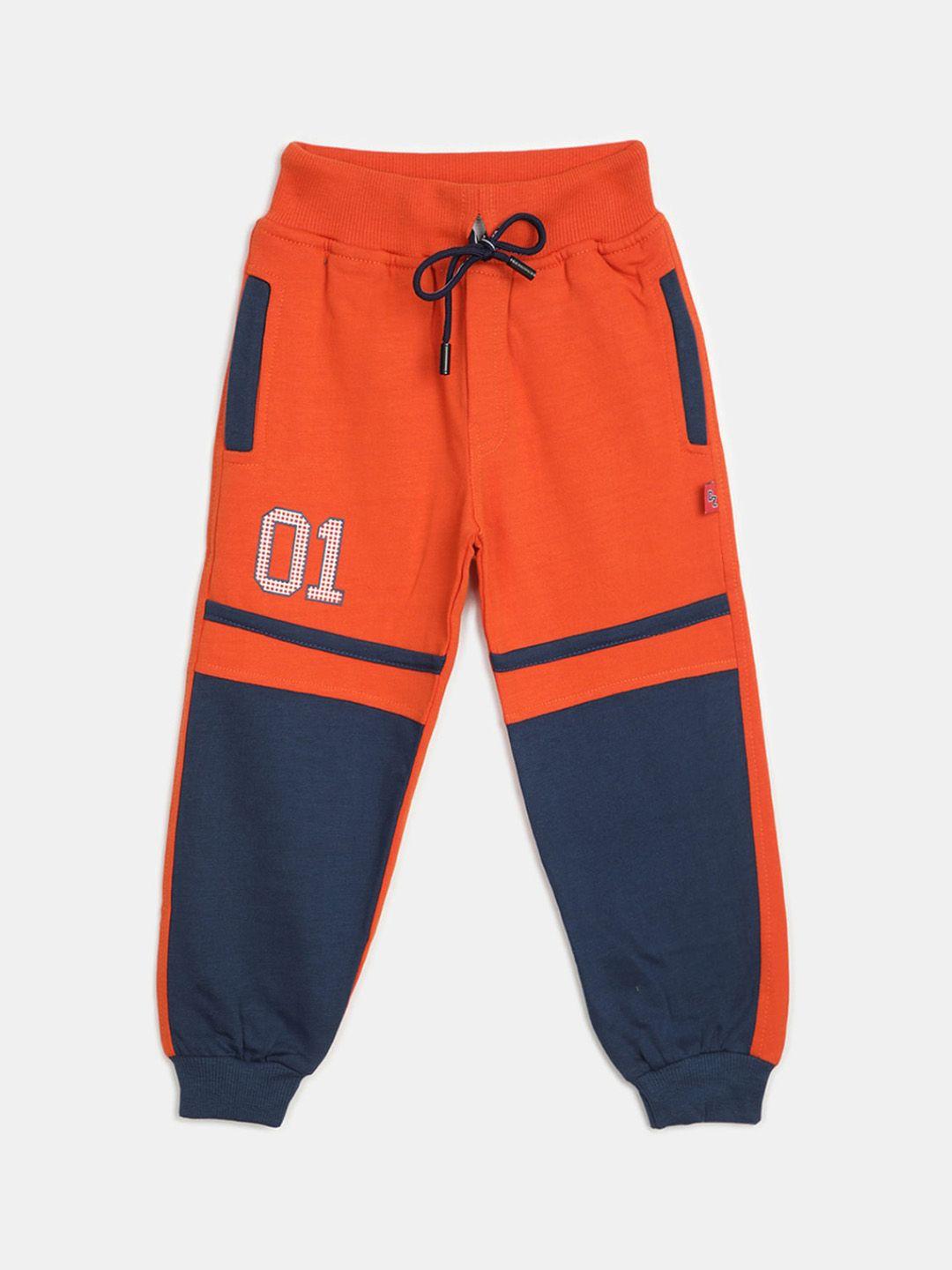 v-mart boys colourblocked cotton joggers