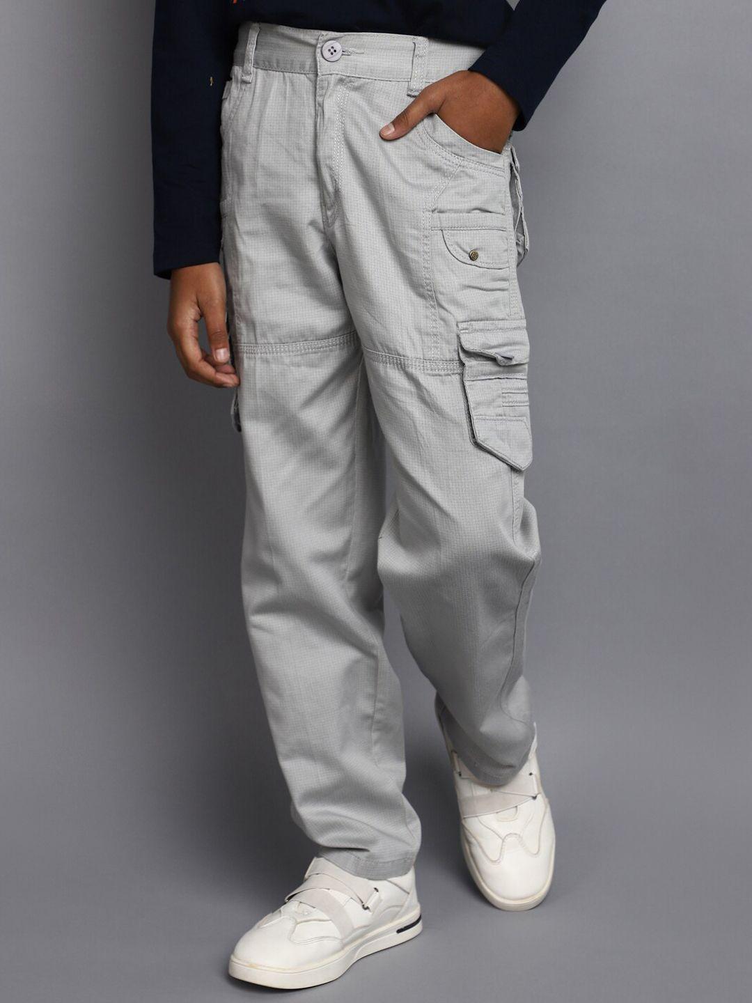 v-mart boys cotton cargos trousers
