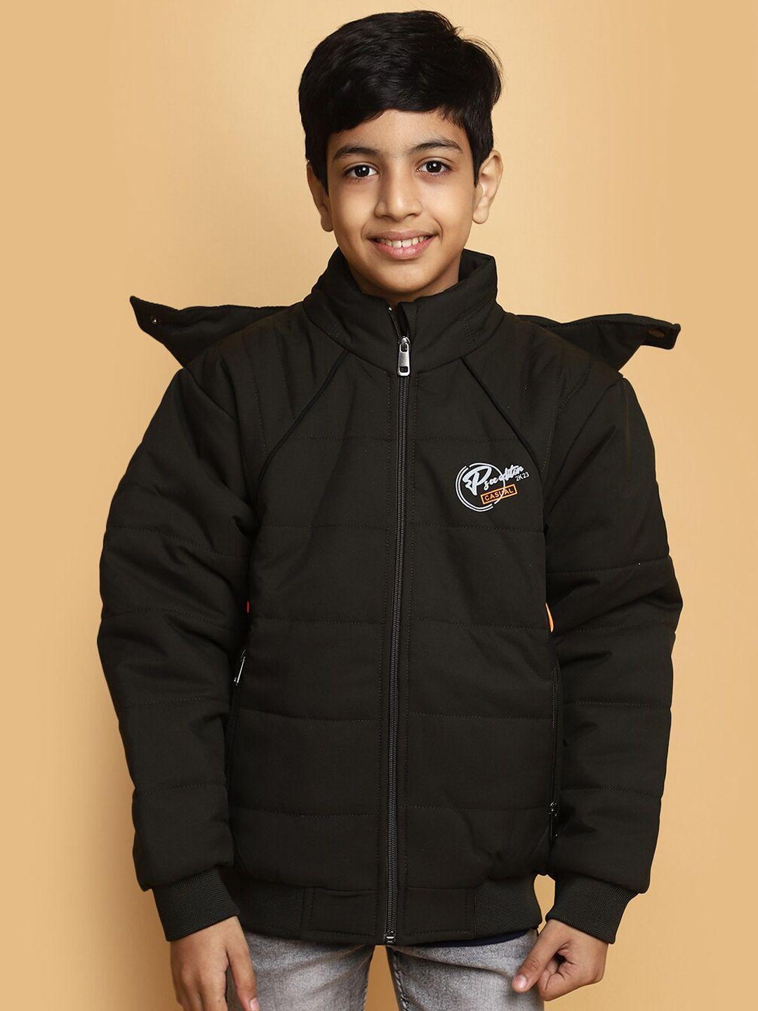 v-mart boys hooded lightweight cotton padded jacket