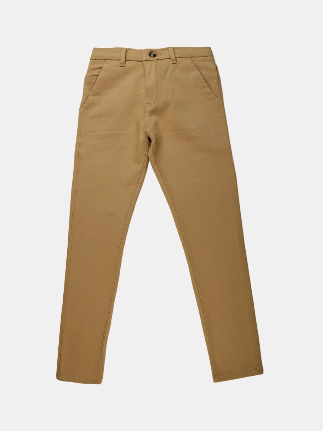 v-mart boys khaki classic chinos trousers