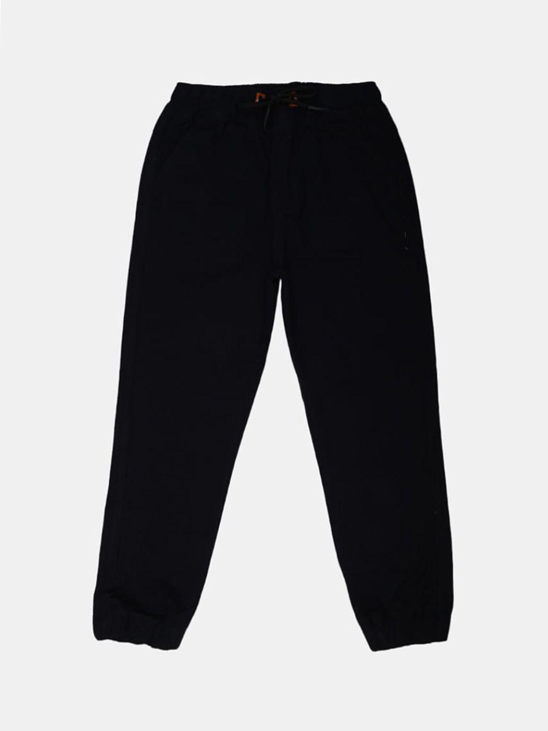 v-mart boys navy blue classic joggers trousers