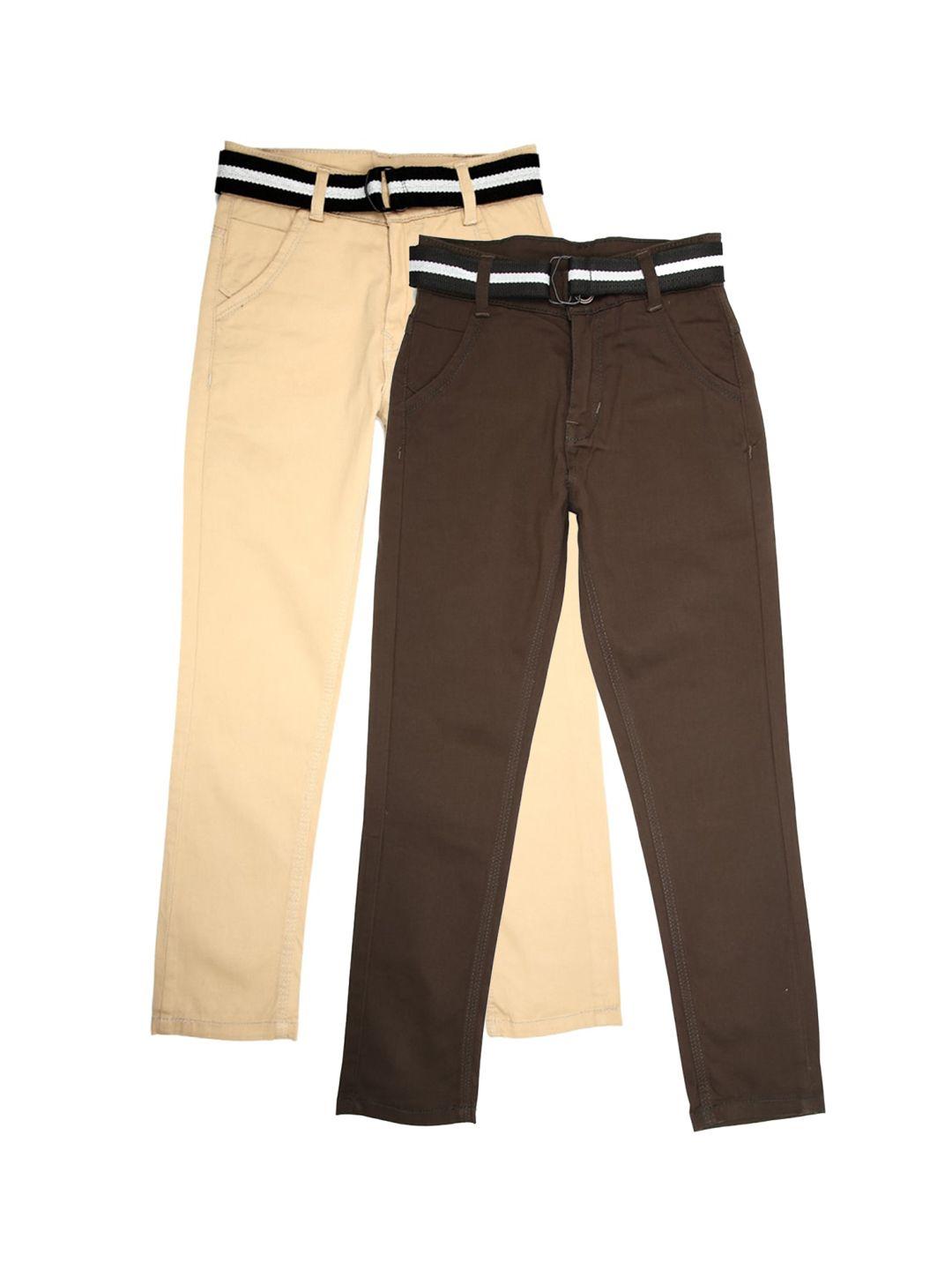 v-mart boys pack of 2 cotton chinos