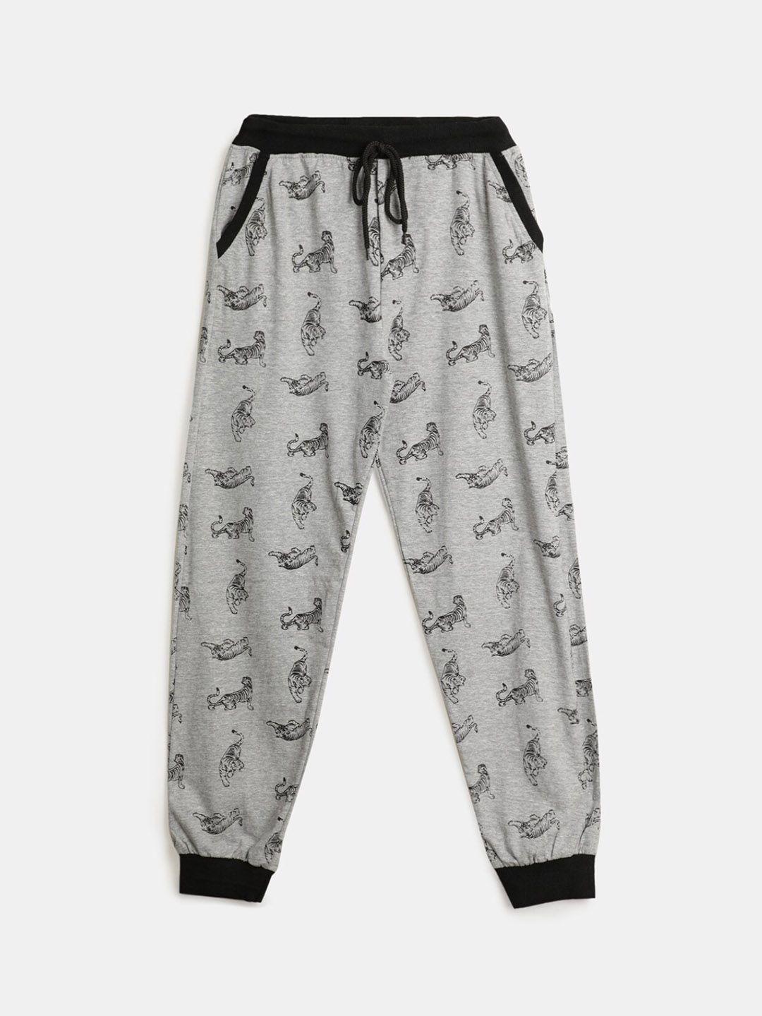 v-mart boys printed cotton single jersey lounge pants