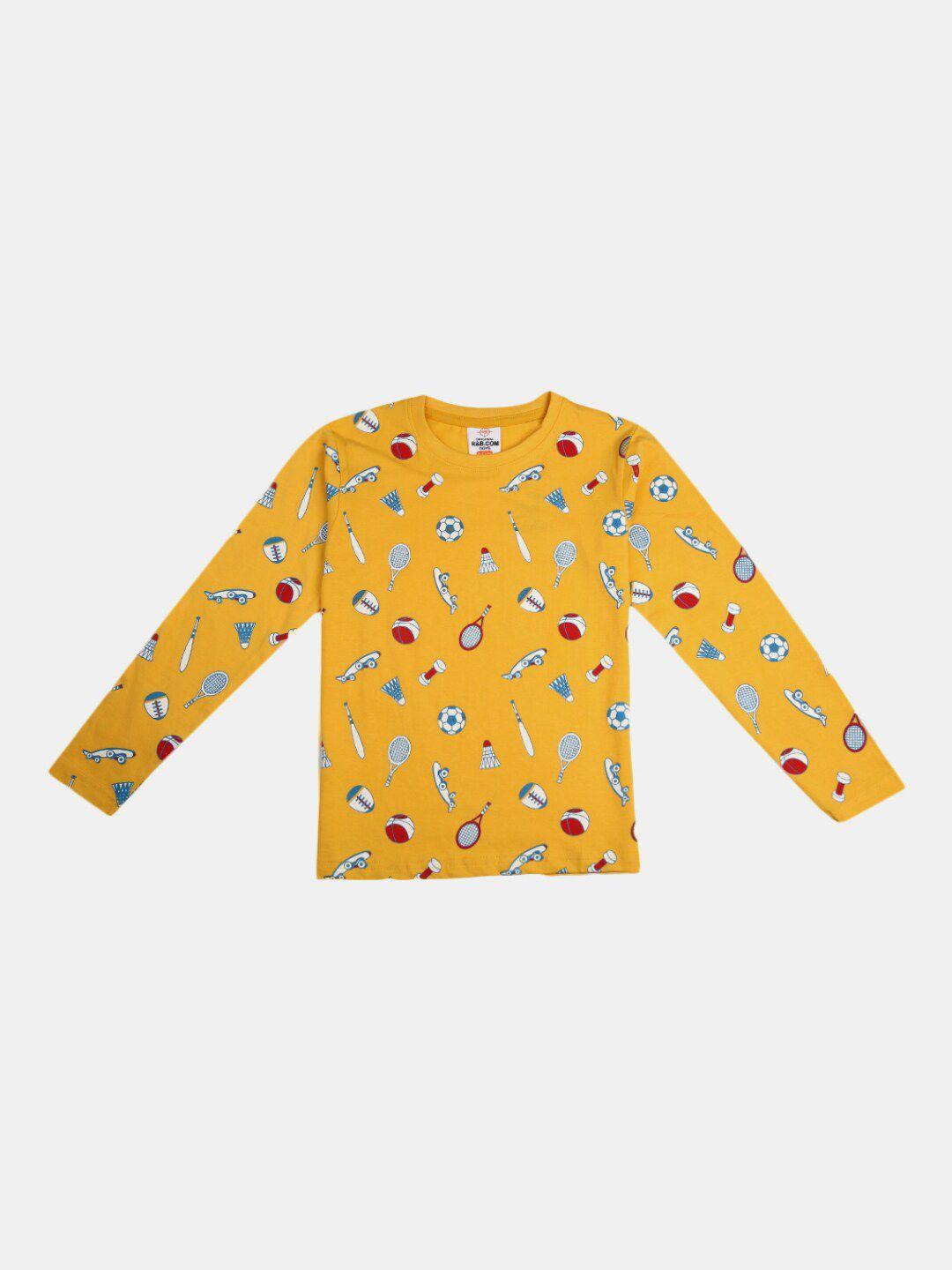 v-mart boys printed cotton t-shirt