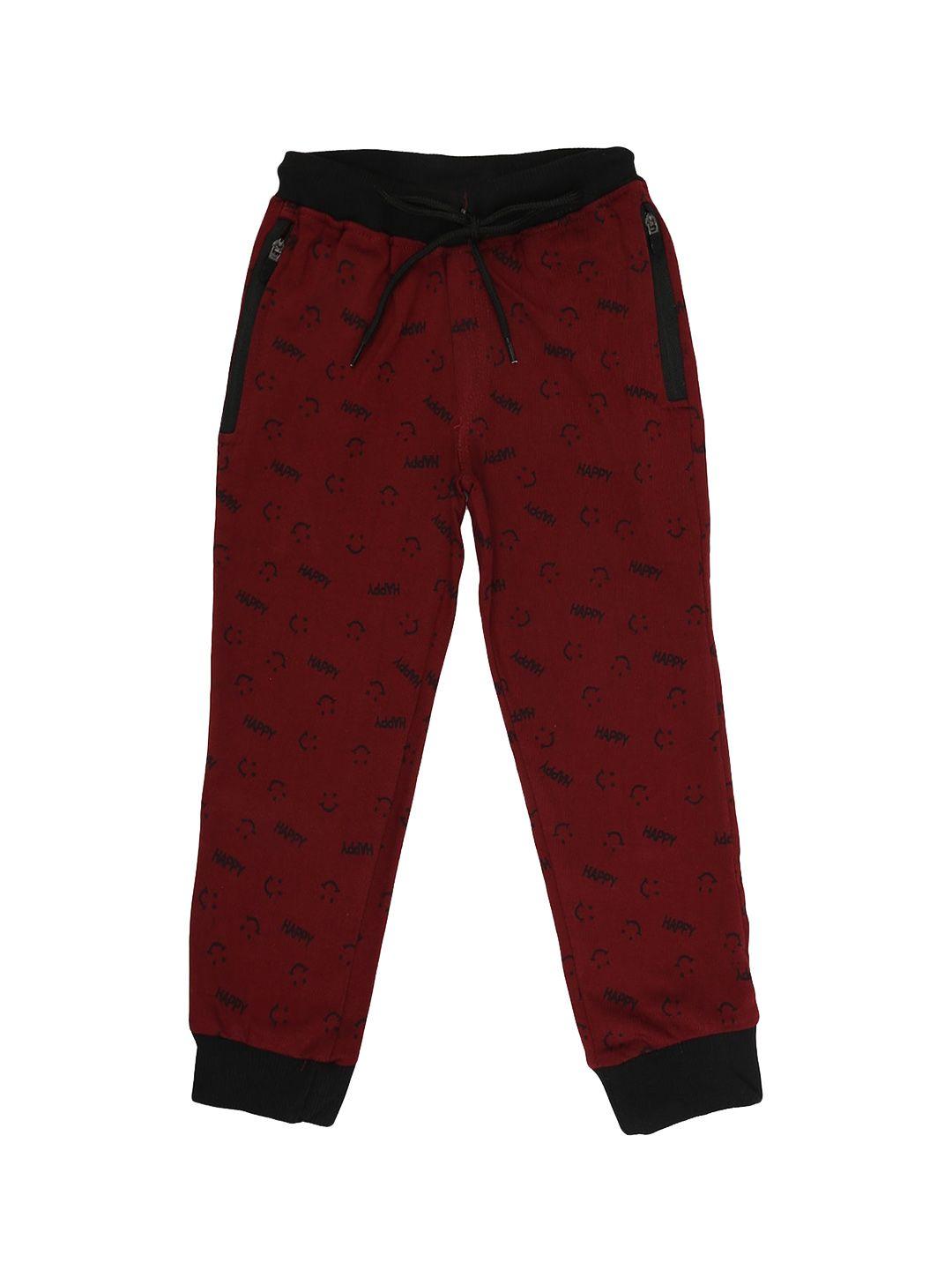 v-mart boys printed mid-rise joggers