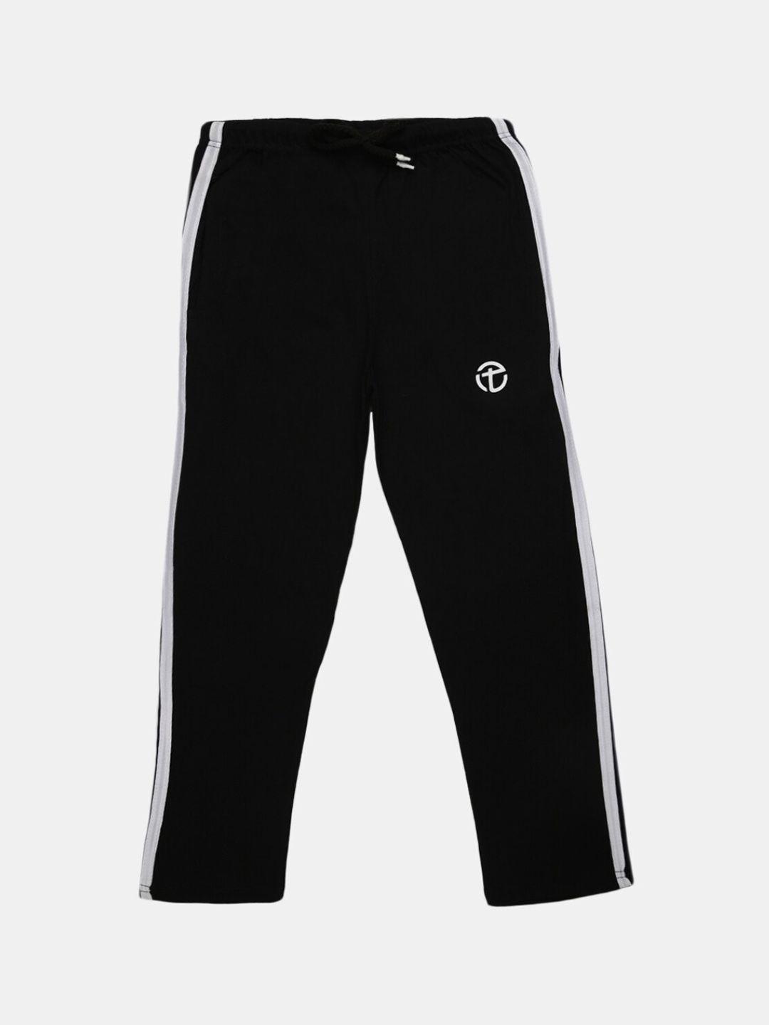 v-mart boys solid poly cotton jersey lounge pants