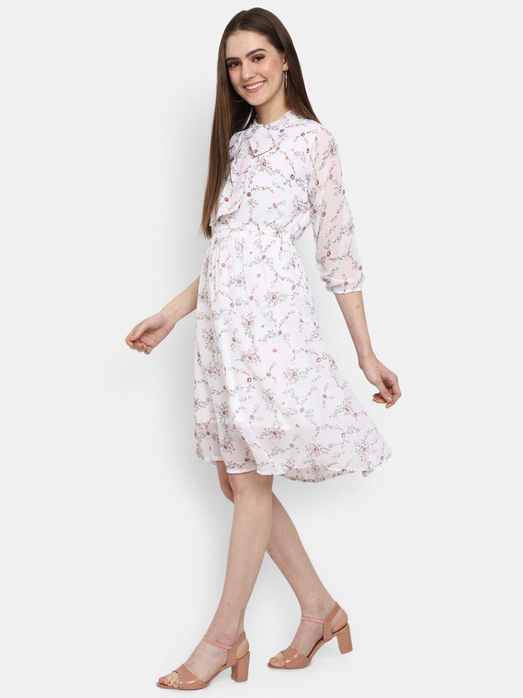 v-mart floral printed dress