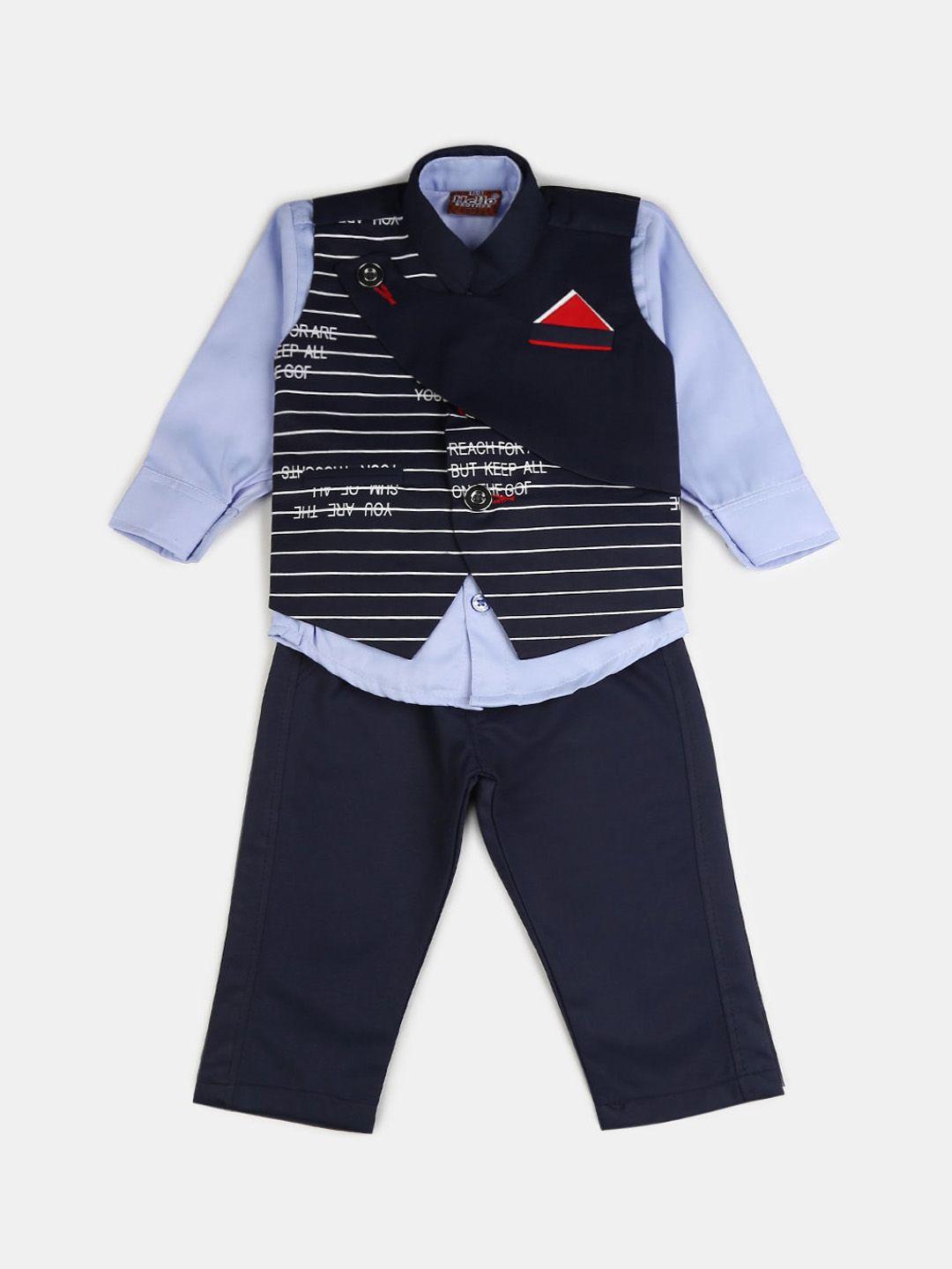 v-mart infant boys pure cotton shirt with trousers