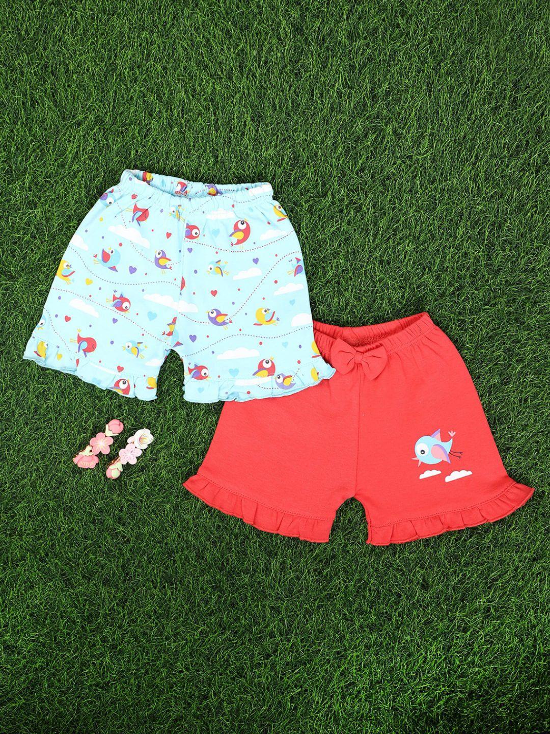 v-mart infants pack of 2 cotton shorts