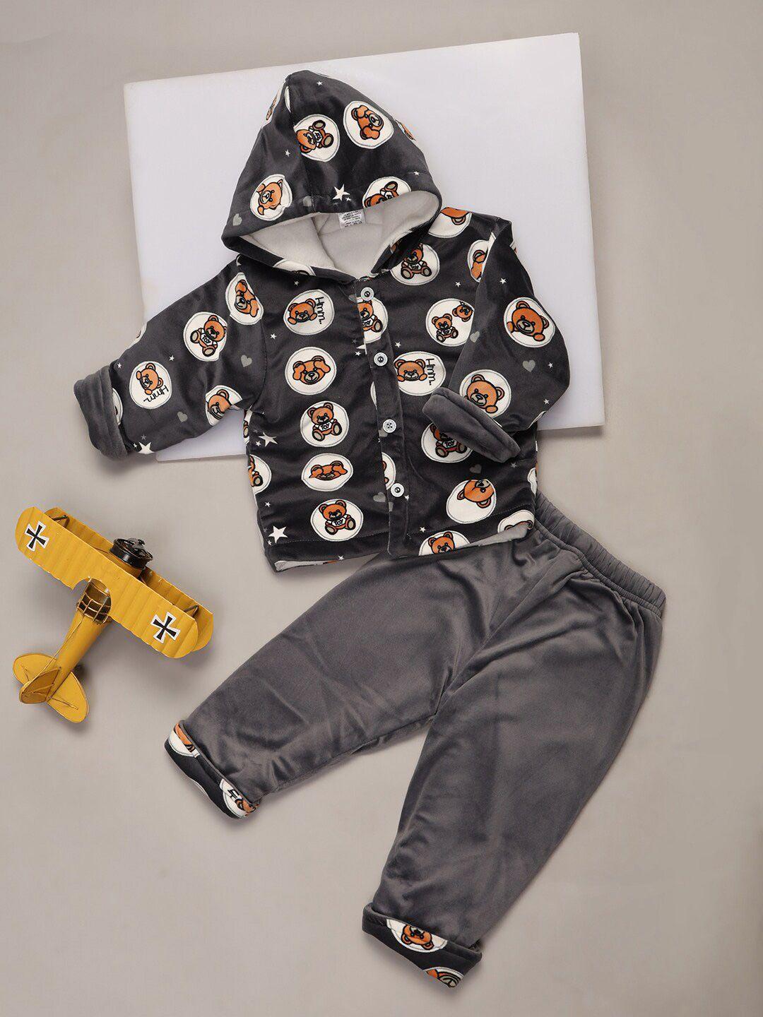 v-mart kids conversational printed pure cotton clothing set