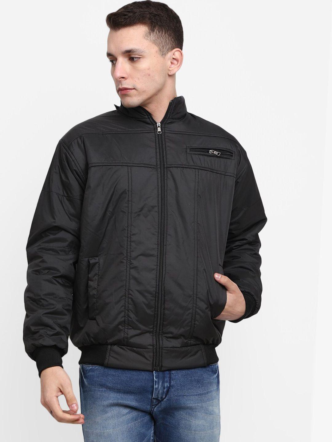 v-mart men black lightweight bomber jacket