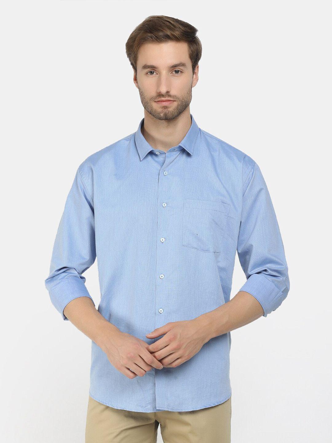 v-mart men blue formal shirt