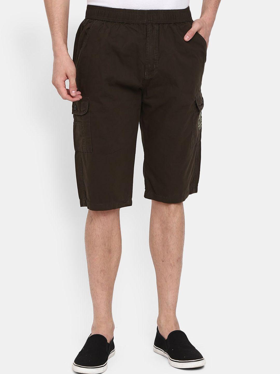 v-mart men brown cargo shorts