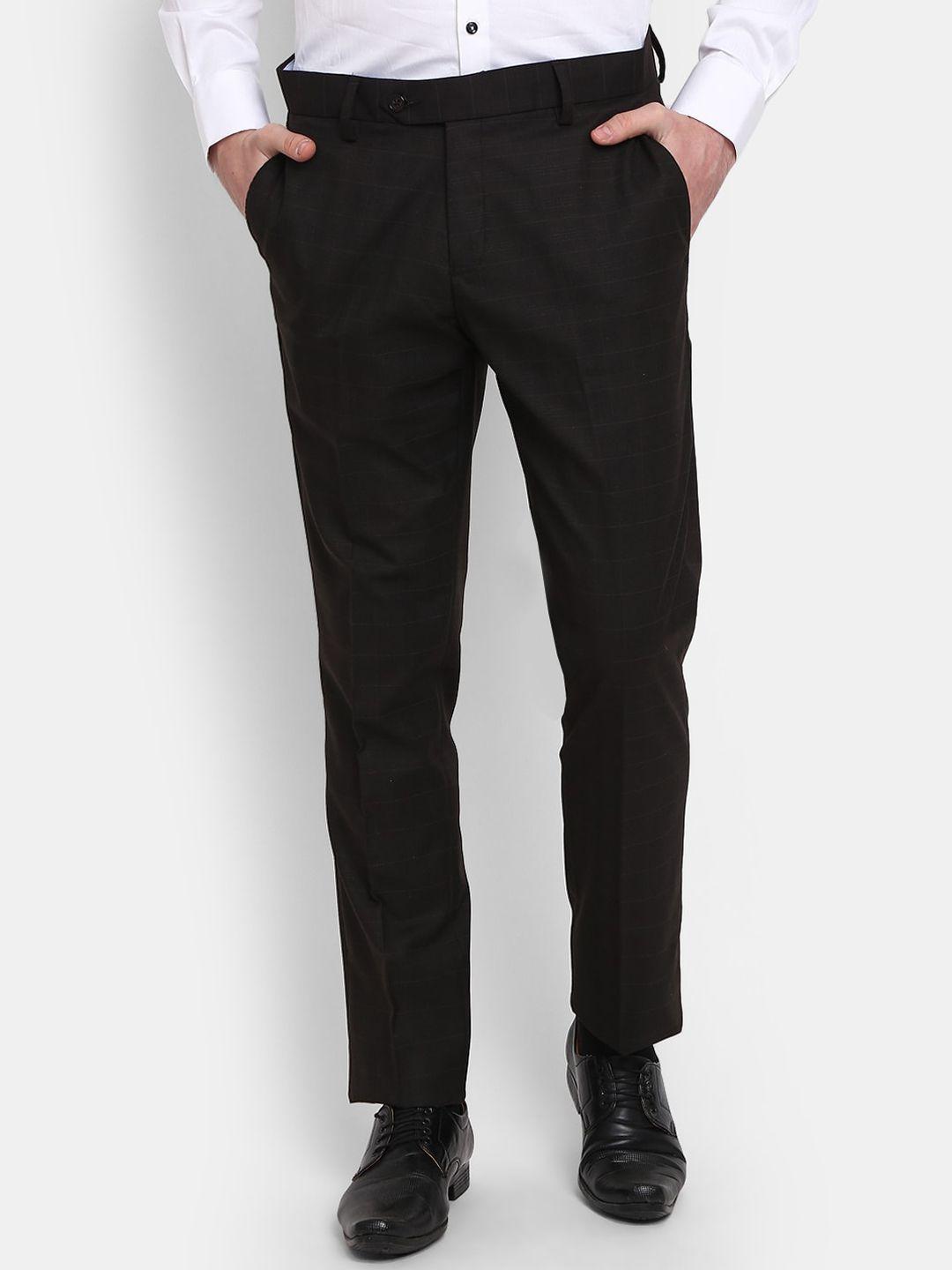 v-mart men cotton classic slim fit formal trousers