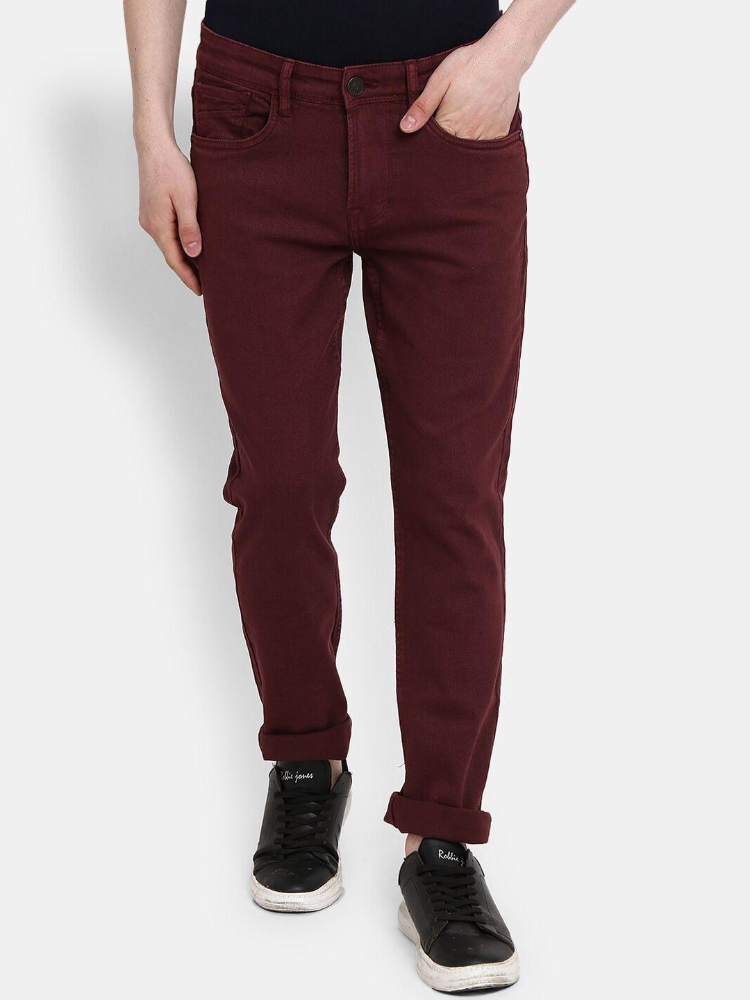 v-mart men maroon jeans