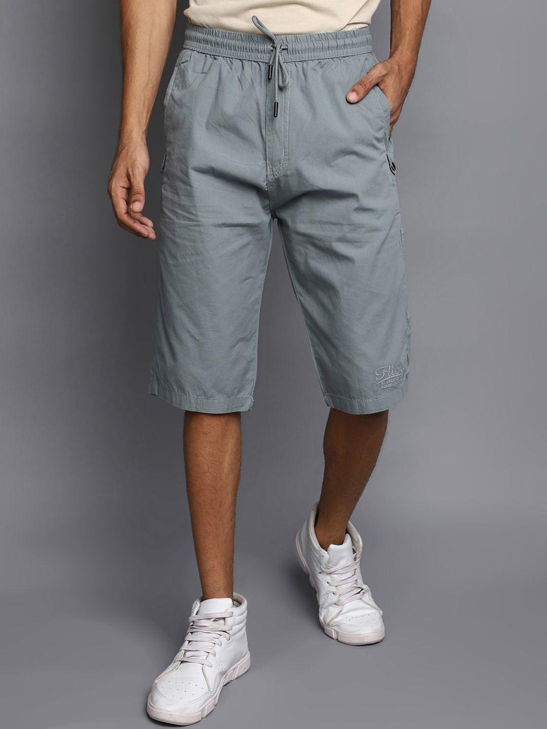 v-mart men mid-rise cotton regular shorts