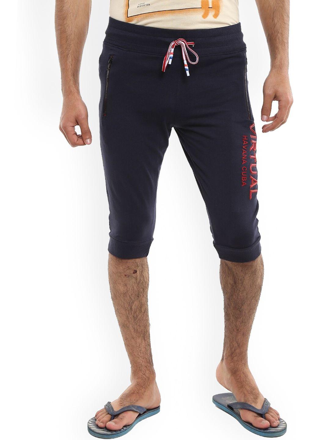 v-mart men navy blue shorts