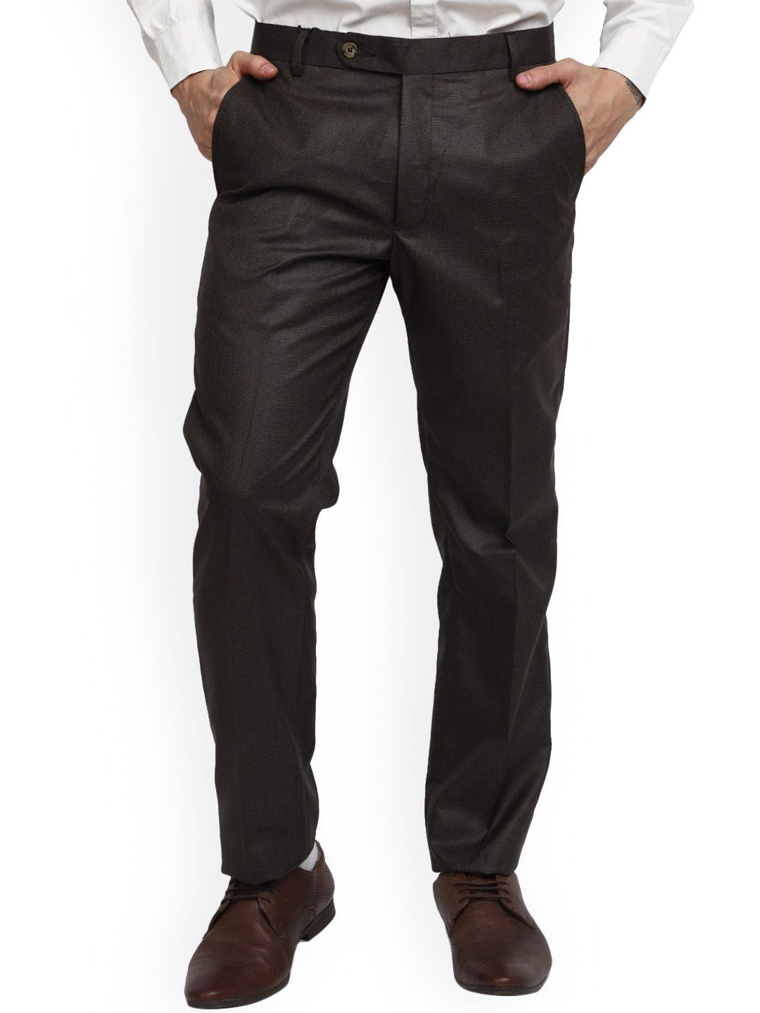 v-mart men slim fit cotton formal trousers