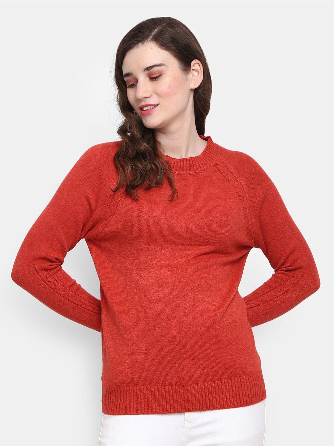 v-mart raglan sleeves cotton pullover