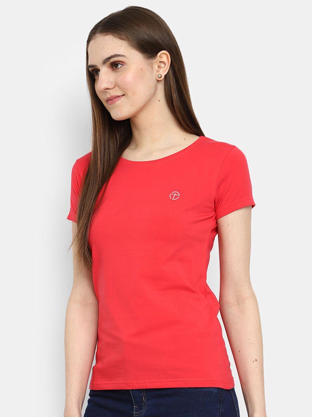 v-mart round neck cotton t-shirt