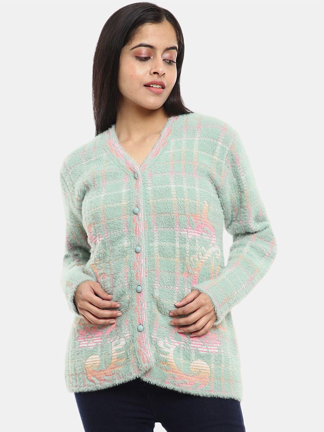 v-mart women ethnic  wool cardigan