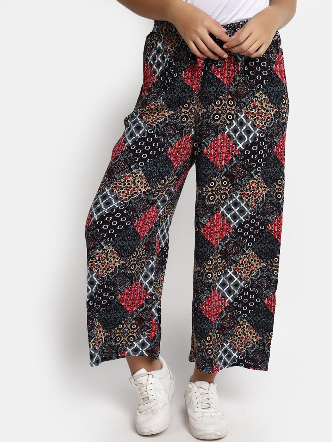 v-mart women ethnic motifs printed trousers