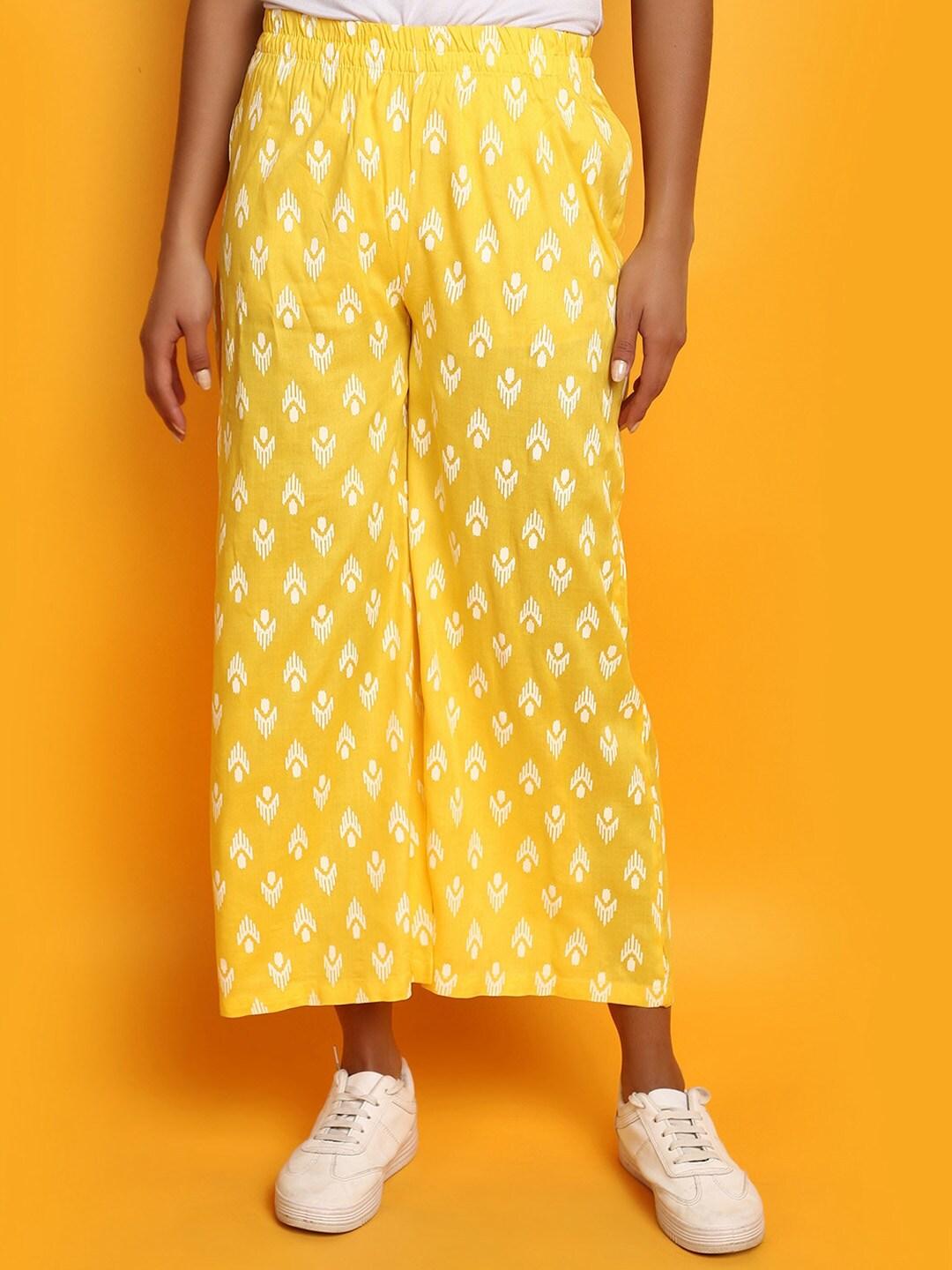 v-mart women ethnic motifs printed trousers