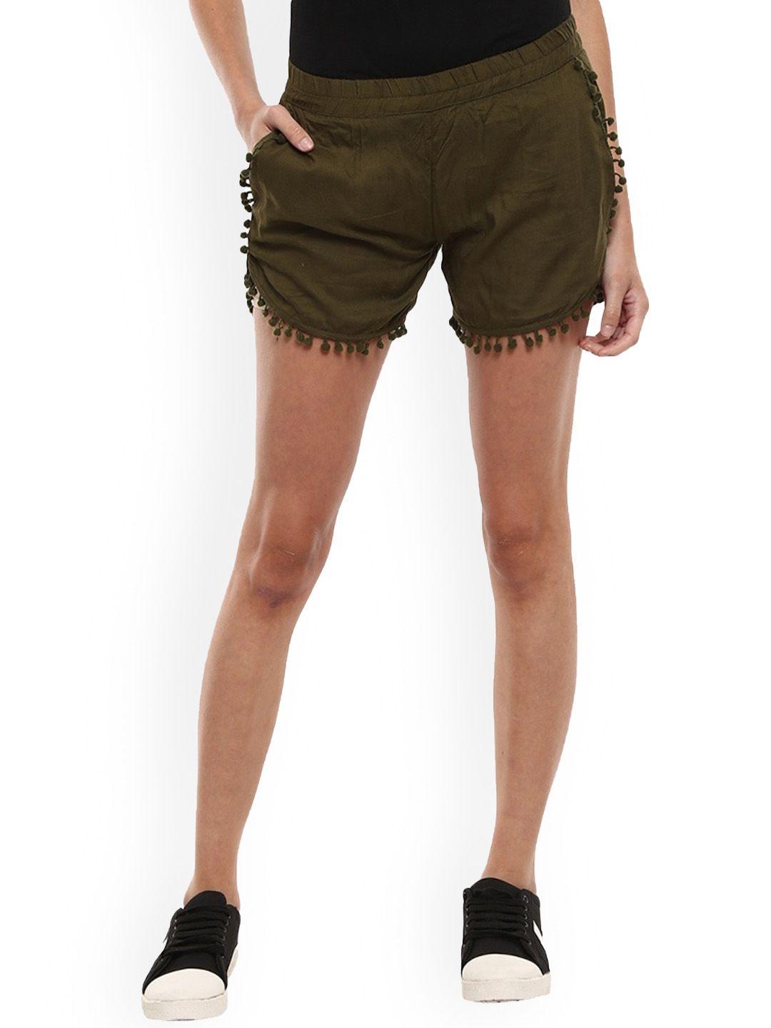 v-mart women mid-rise regular shorts