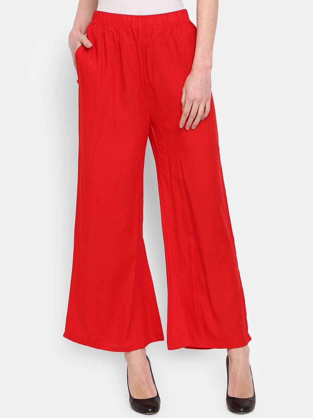 v-mart women mid rise trousers