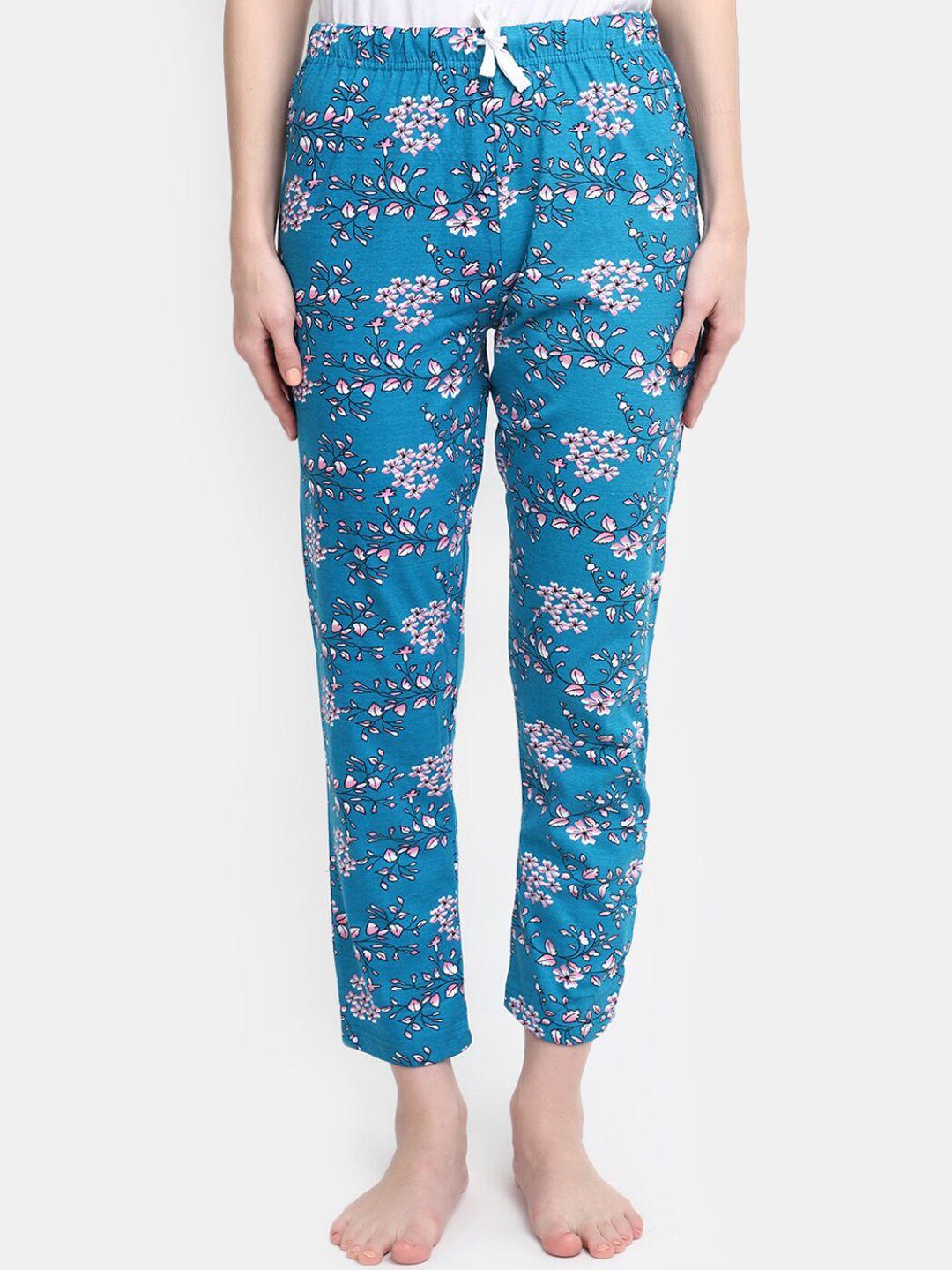 v-mart women printed cotton lounge pants