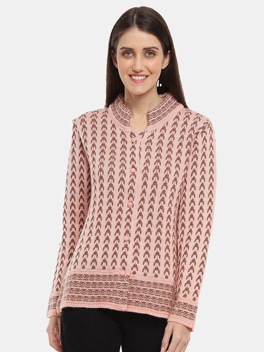 v-mart women self design cardigan sweatshirt