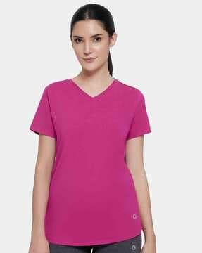 v-neck short sleeves t-shirt - atp85101