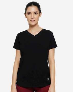 v-neck short sleeves t-shirt - atp85101